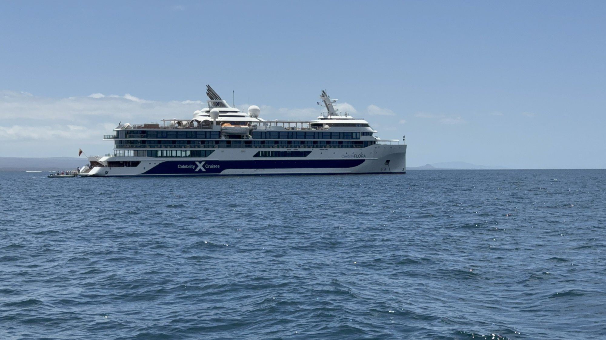 Celebrity Cruises ship at sea