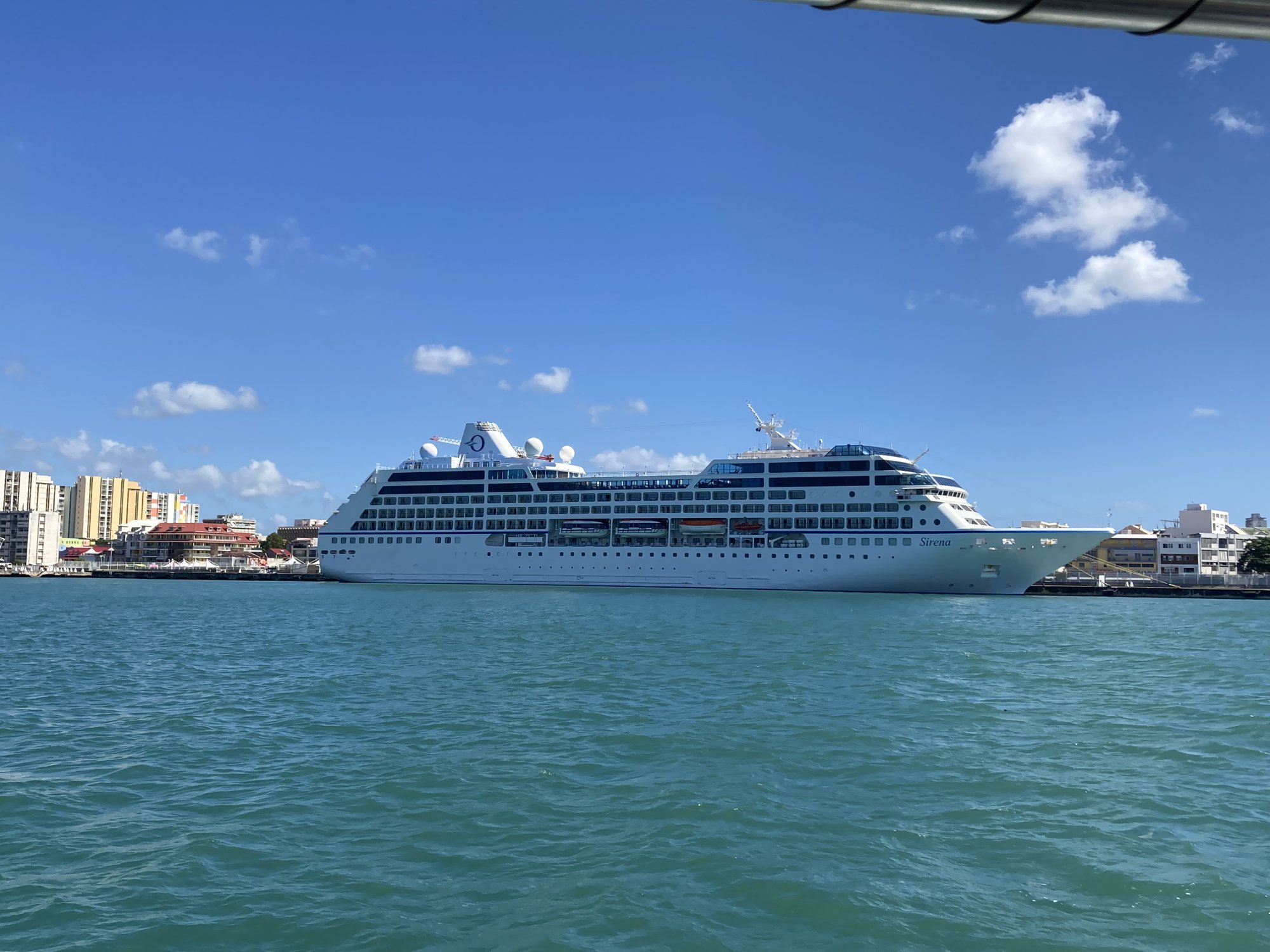 Oceania Cruises ship at sea