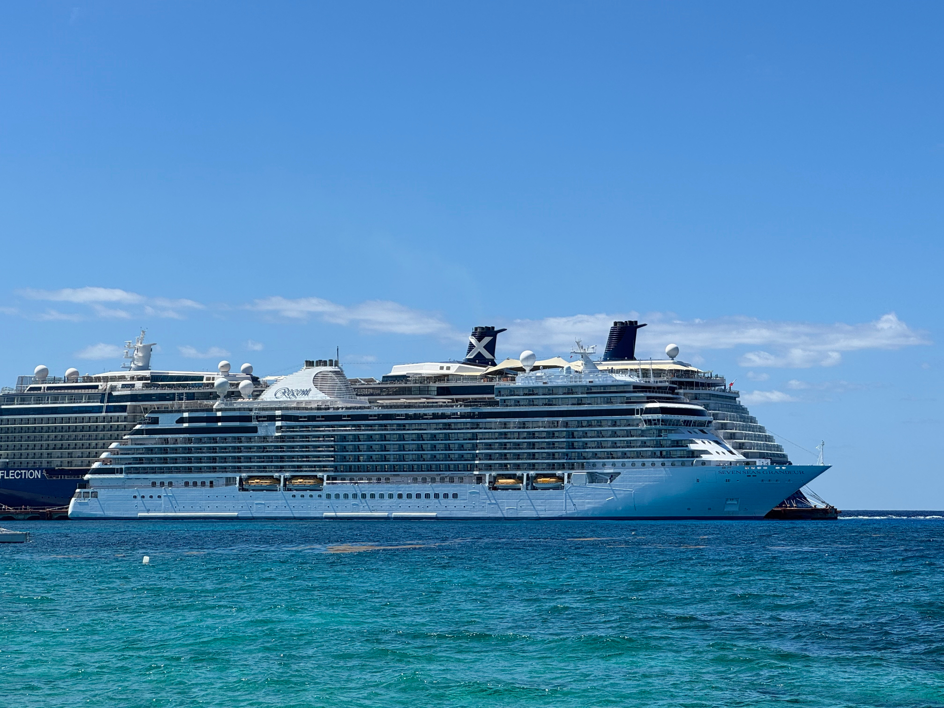 Regent Seven Seas ship at sea
