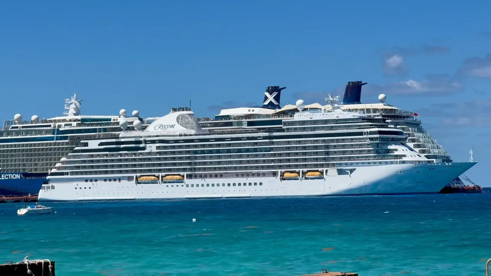 Regent Seven Seas Grandeur — an example of an ultra-luxury ocean cruise ship