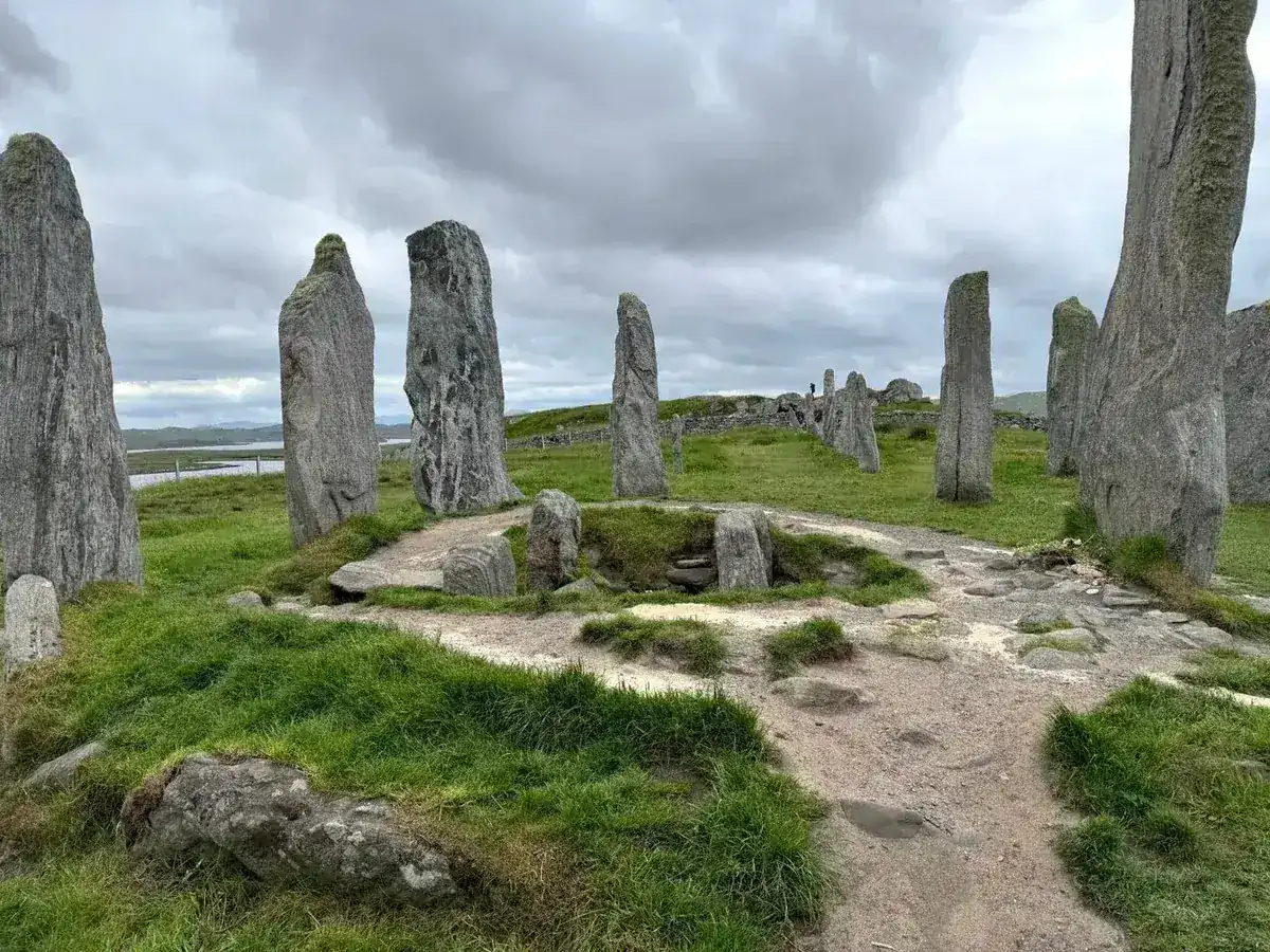 Callanish standing stones on the Isle of Lewis