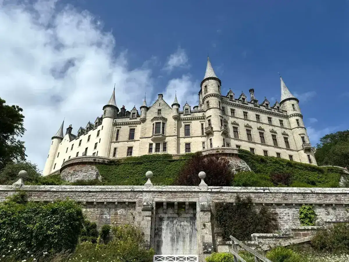 Dunrobin Castle in the Scottish Highlands